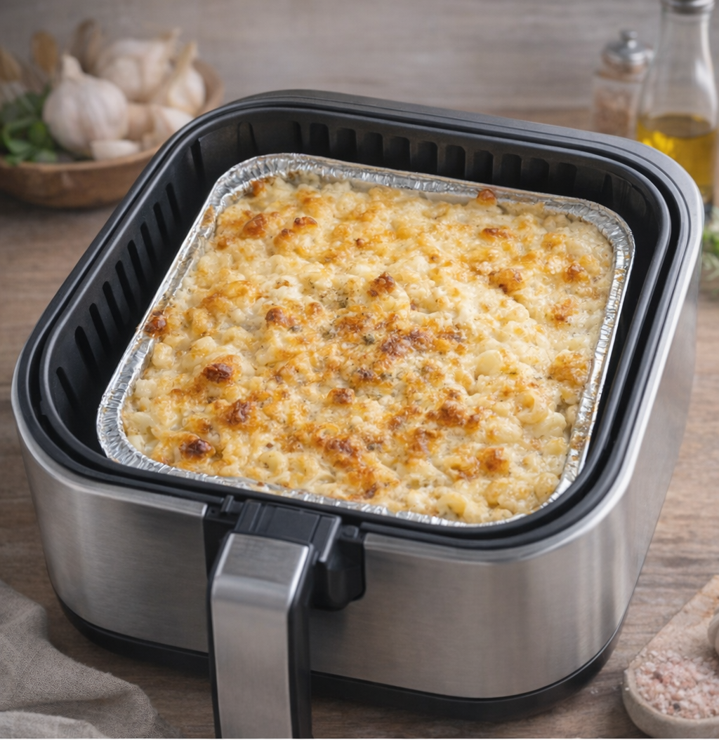 Air Fryer Mac and Cheese