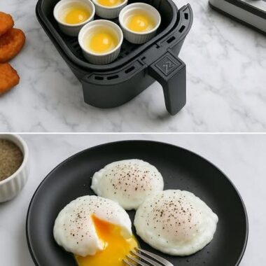 Air Fryer Poached Egg