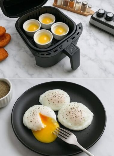 Air Fryer Poached Egg