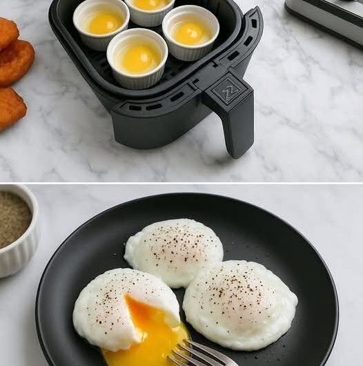 Air Fryer Poached Egg